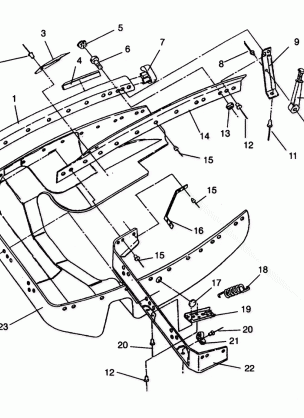 NOSEPAN ASSEMBLY SPORT 0940443 and SPORT SKS 0940243 (4925052505005A)