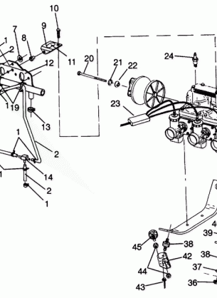 ENGINE MOUNTING Storm 0940782 and Storm SKS 0940582 (4925032503025A)