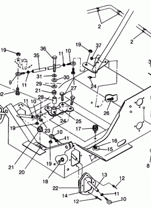 STEERING ASSEMBLY Storm 0940782 and Storm SKS 0940582 (4925032503014A)