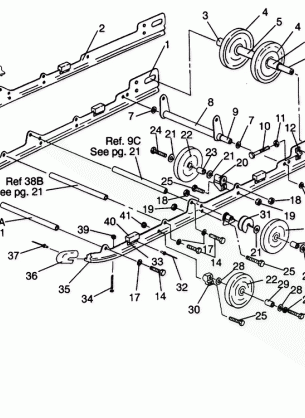 SUSPENSION ASSEMBLY Storm 0942770 and Storm SKS 0942570 (4925032503019A)