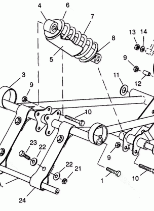 FRONT TORQUE ARM ASSEMBLY RXL 0940768 (4925062506025A)