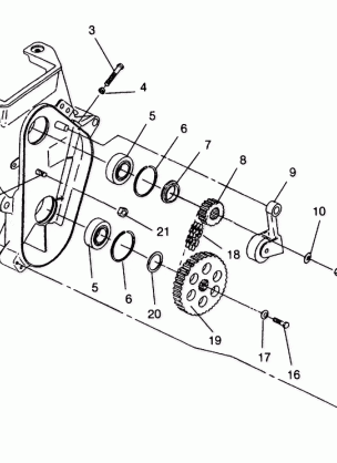 CHAINCASE ASSEMBLY RXL 0940768 (4925062506019A)