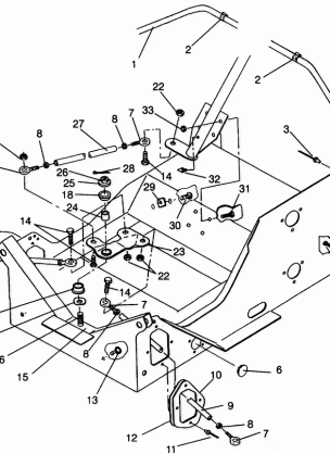 STEERING ASSEMBLY WIDETRAK LX 0942064 (49250425040014)