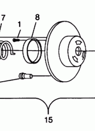 DRIVEN CLUTCH ASSEMBLY 440 0942760 and 440 SKS 0942560 (4925072507026A)