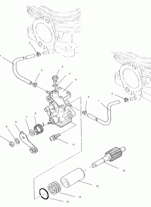 OIL PUMP ASSEMBLY - 0940761 (4924972497c014)