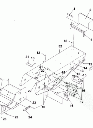 TUNNEL ASSEMBLY - 0940761 (4924972497a007)