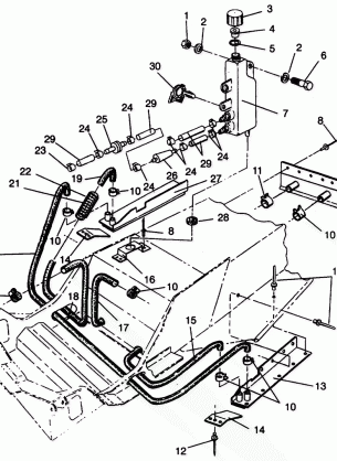 COOLING SYSTEM 500 EFI 0942774 and EFI SKS 0942574 (4924982498015A)