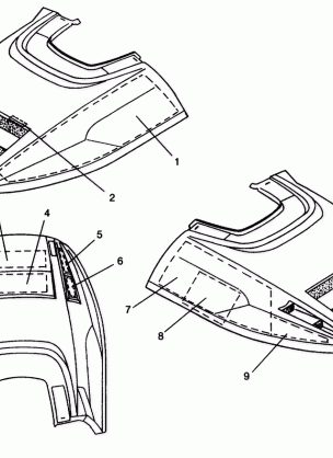 HOOD - FOAM / FOIL LITE GT 0943133 and STARLITE GT 0943127 (49250125010009)