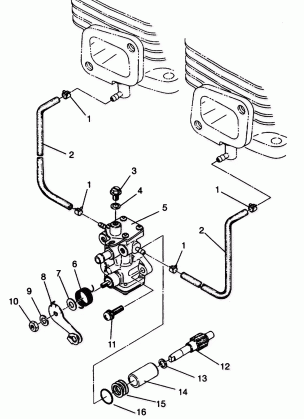 OIL PUMP ASSEMBLY LITE 0943433 and  LITE DELUXE 0943431 (4924992499039A)