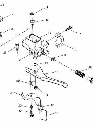 MASTER CYLINDER ASSEMBLY XLT Special (Xtra) 0946767 (4927112711010A)
