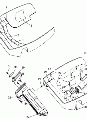 NOSEPAN ASSEMBLY XLT Special (Xtra) 0946767 (4927112711004A)