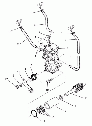 OIL PUMP ASSEMBLY XLT Special (Xtra) 0946767 (4927112711037A)