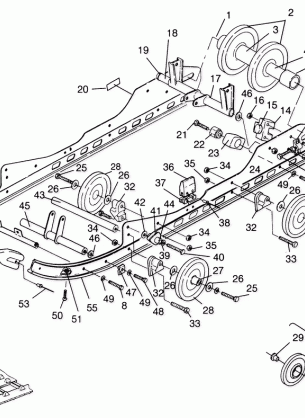 SUSPENSION ASSEMBLY XLT Special (Xtra) 0946767 (4927112711019A)