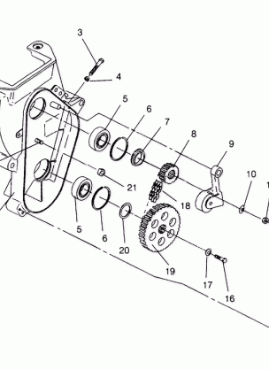 CHAINCASE ASSEMBLY XLT Special (Xtra) 0946767 (4927112711017A)