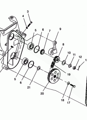 CHAINCASE ASSEMBLY SPORT 0940443 and SPORT SKS 0940243 (4925052505016A)