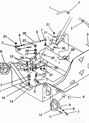 STEERING ASSEMBLY SPORT SKS E940243 (49273627360014)