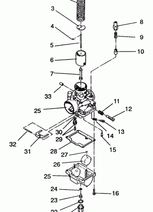 CARBURETOR ASSEMBLY SPORT SKS E940243 (49273627360030)