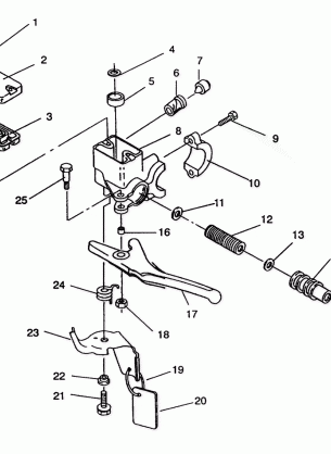 MASTER CYLINDER ASSEMBLY SPORT SKS E940243 (49273627360015)