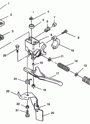 MASTER CYLINDER ASSEMBLY TRAIL DELUXE E940262 (49273827380015)