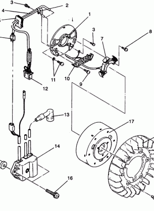 MAGNETO ASSEMBLY TRAIL DELUXE E940262 (49273827380034)