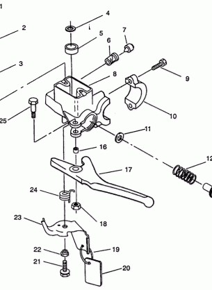 MASTER CYLINDER ASSEMBLY XLT E940767  XLT SP E940667 &  XLT SKS E940567 (49274227420010)