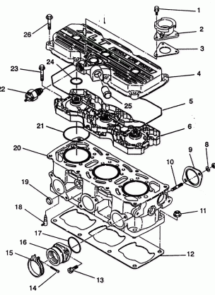 CYLINDER ASSEMBLY XLT E940767  XLT SP E940667 &  XLT SKS E940567 (49274227420033)