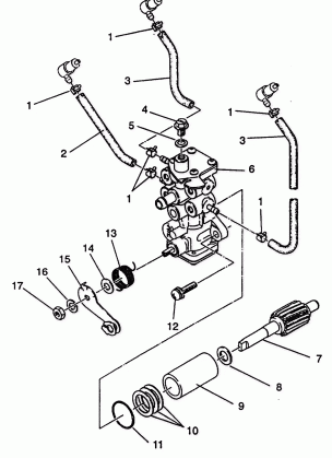 OIL PUMP ASSEMBLY XLT E940767  XLT SP E940667 &  XLT SKS E940567 (49274227420038)