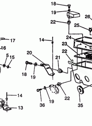 OIL TANK / AIR BOX ASSEMBLY XLT E940767  XLT SP E940667 &  XLT SKS E940567 (49274227420027)