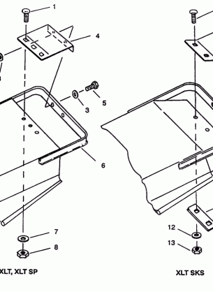 HITCH ASSEMBLY XLT E940767  XLT SP E940667 &  XLT SKS E940567 (49274227420031)