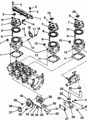 CYLINDER and MANIFOLD ASSEMBLY Storm E940782 and Storm SKS E940582 (49274427440032)