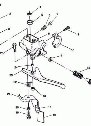 MASTER CYLINDER ASSEMBLY Storm E940782 and Storm SKS E948582 (49274427440012)
