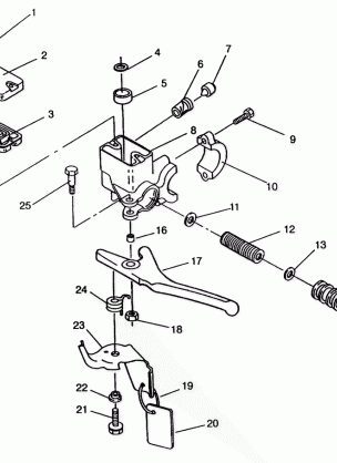 MASTER CYLINDER ASSEMBLY RXL TOURING E940869 (49274327430016)