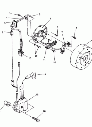 MAGNETO ASSEMBLY 440 E942760 and 440 SKS E942560 (49273927390039)