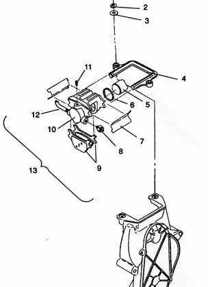 BRAKE ASSEMBLY 500 EFI E942774 and  EFI SKS E942574 (49274127410016)