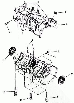 CRANKCASE ASSEMBLY CLASSIC E942865 (49274027400037)