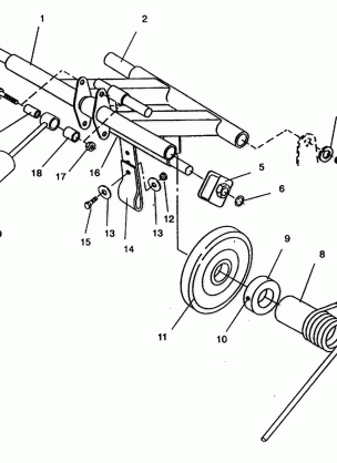 REAR TORQUE ARM CLASSIC E942865 (49274027400027)