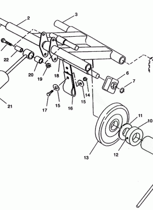 REAR TORQUE ARM CLASSIC TOURING E942875 (49274027400028)