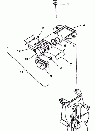 BRAKE ASSEMBLY CLASSIC E942865 and  CLASSIC TOURING E942875 (49274027400017)