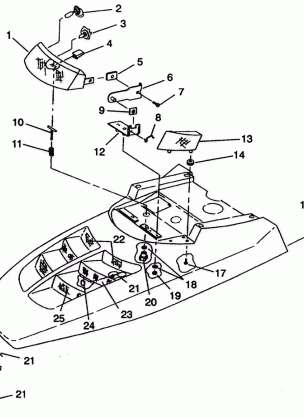 HOOD / HEADLIGHT ASSEMBLY CLASSIC E942865 and  CLASSIC TOURING E942875 (49274027400010)