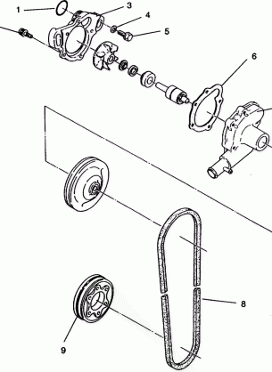 WATER PUMP CLASSIC E942865 and  CLASSIC TOURING E942875 (49274027400041)