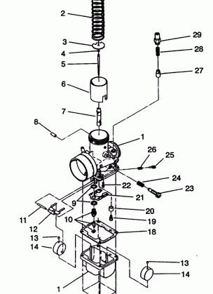 CARBURETOR ASSEMBLY CLASSIC E942865 (49274027400044)