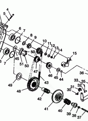 CHAINCASE ASSEMBLY CLASSIC E942865 and  CLASSIC TOURING E942875 (49274027400019)