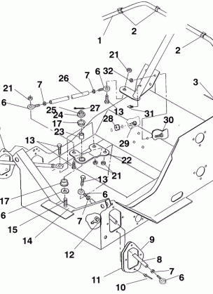 STEERING ASSEMBLY - 0940761 (4924972497b006)