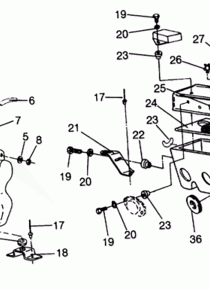 OIL TANK / AIR BOX ASSEMBLY XLT 0940767 XLT SP 0940667 & XLT SKS 0940567 (4925022502029A)