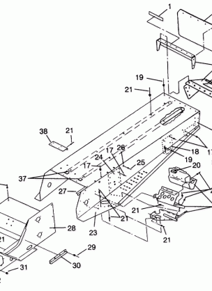 TUNNEL ASSEMBLY XLT 0940767 XLT SP 0940667 & XLT SKS 0940567 (4925022502001A)