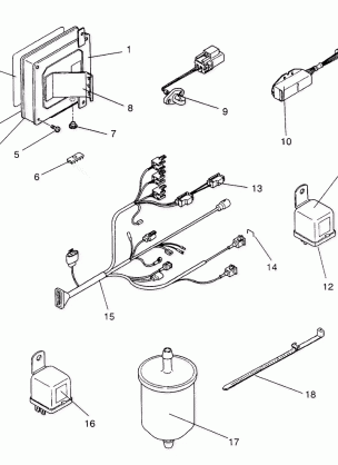 EFI PARTS RXL  /  0930768 and RXL SKS  /  0930568 (4922992299038A)