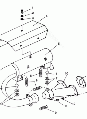 EXHAUST SYSTEM LITE GT / 0933133 (4923232323023A)