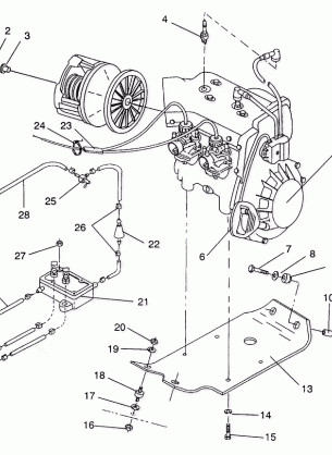 ENGINE MOUNTING SPORT  /  0930443 (4922942294023A)