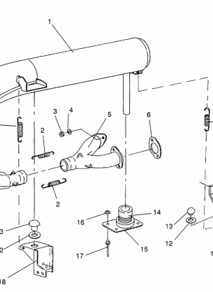 EXHAUST SYSTEM SPORT  /  0930443 (4922942294024A)