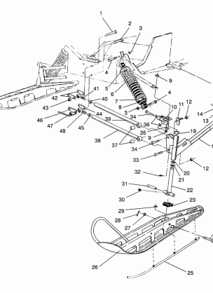 FRONT SUSPENSION and SKI SPORT  /  0930443 (4922942294011A)